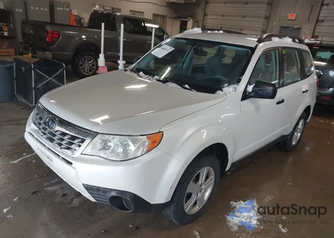 2011 Subaru Forester 2.5X from USA, damaged, VIN JF2SHBBC9BH719967